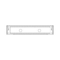 Operating Unit Screen - 140153549021 Band Stainless Steel 60cm Hexagon 2k [Electrolux Aeg]
